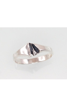 Silver ring 2101389(POx-Bk), Silver 925°, oxide (Plating)