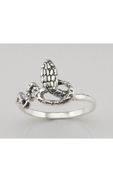 Silver ring 2101486(POx-Bk), Silver 925°, oxide (Plating)