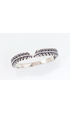 Silver ring 2101609(POx-Bk), Silver 925°, oxide (Plating)