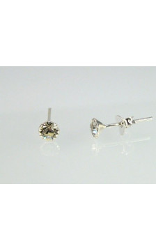 Silver stud earrings 2202664_CZ, Silver 925°, Zirkons
