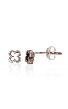 Silver stud earrings 2203330(POx-Bk), Silver 925°, oxide (Plating)