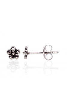 Silver stud earrings 2203339(POx-Bk), Silver 925°, oxide (Plating)