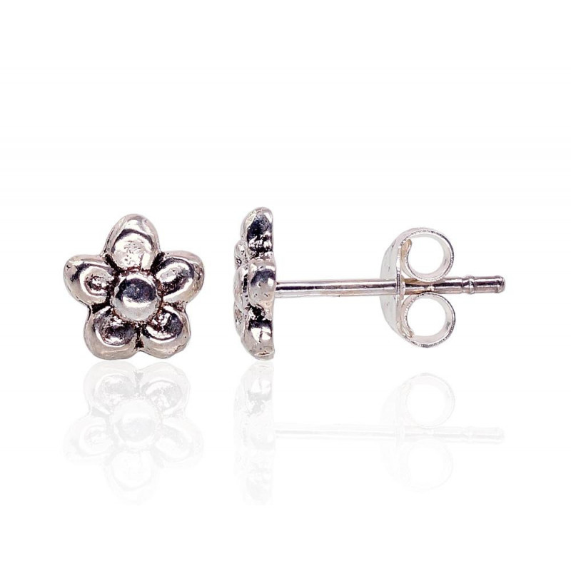 Silver stud earrings 2203341(POx-Bk), Silver 925°, oxide (Plating)