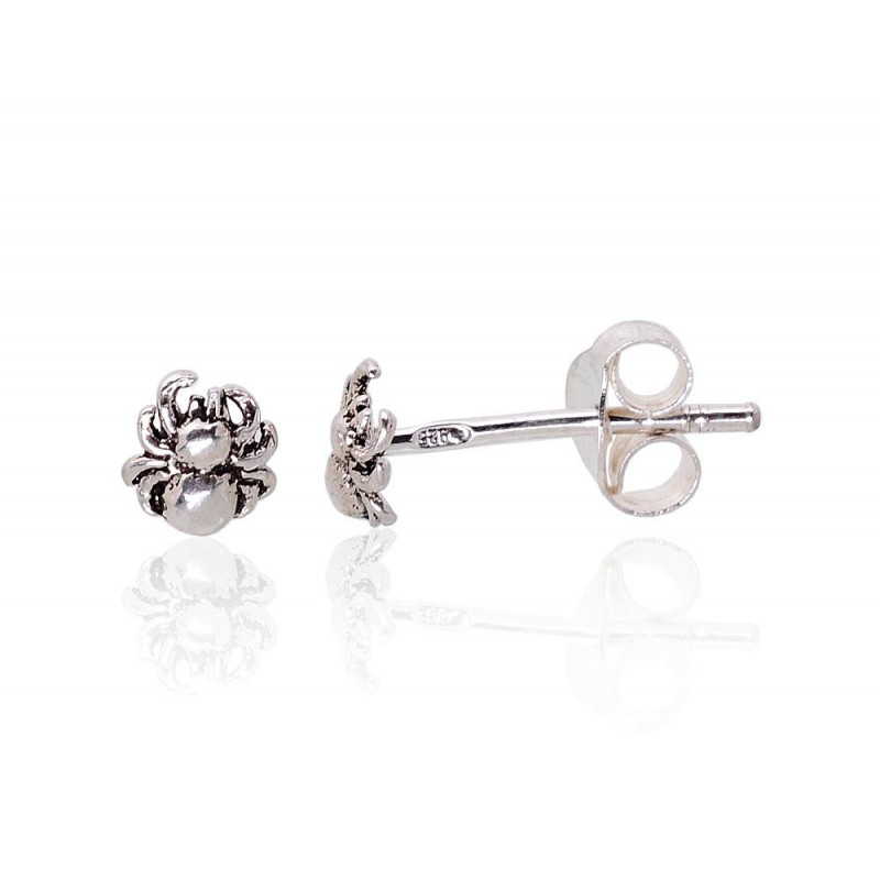 Silver stud earrings 2203374(POx-Bk), Silver 925°, oxide (Plating)