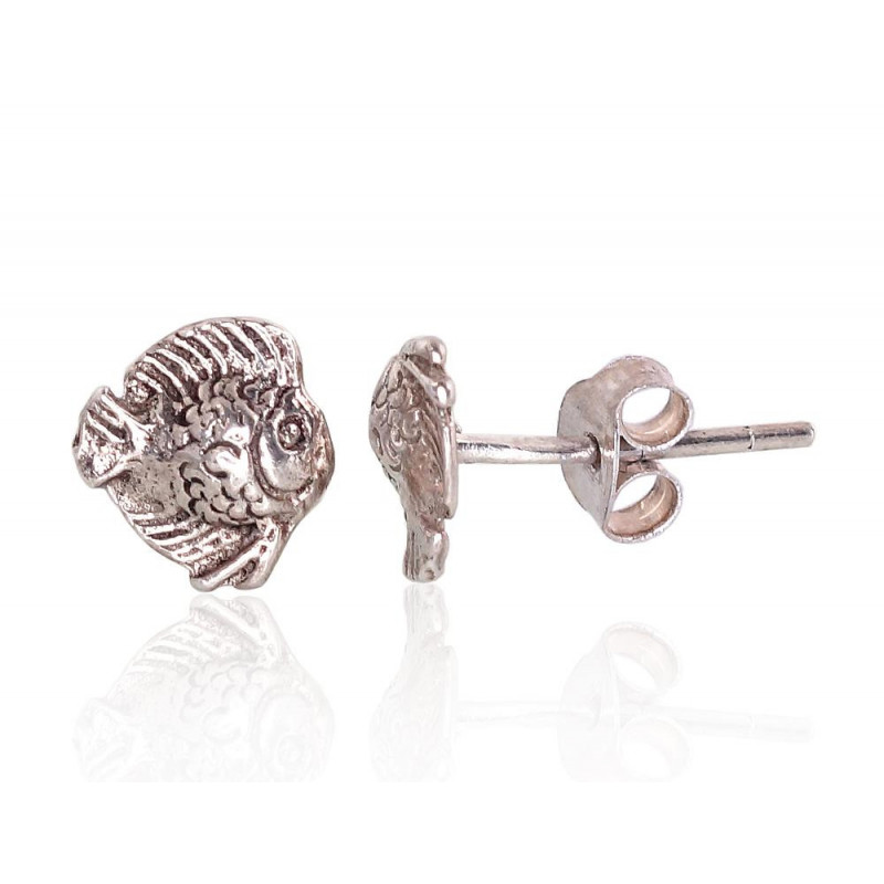 Silver stud earrings 2203387(POx-Bk), Silver 925°, oxide (Plating)