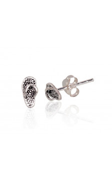 Silver stud earrings 2203434(POx-Bk), Silver 925°, oxide (Plating)