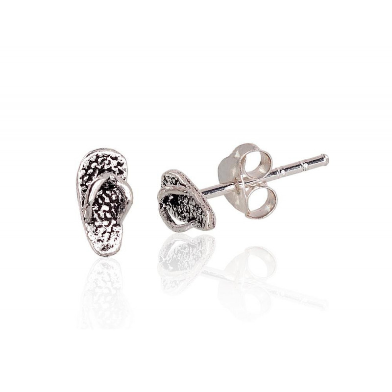 Silver stud earrings 2203434(POx-Bk), Silver 925°, oxide (Plating)