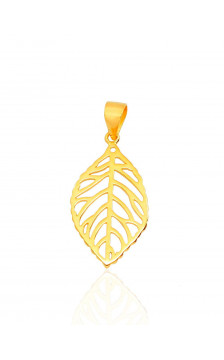 Silver pendant 2301724(PAu-Y), Silver 925°, yellow gold (Plating)