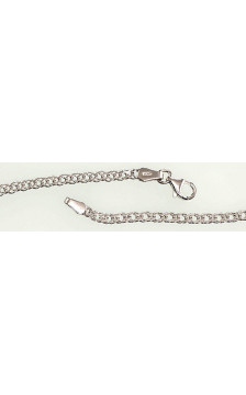 Silver chain Rombo 2,8 mm , diamond cut 2400064(PRh-Gr), Silver 925°, Rhodium (Plating)