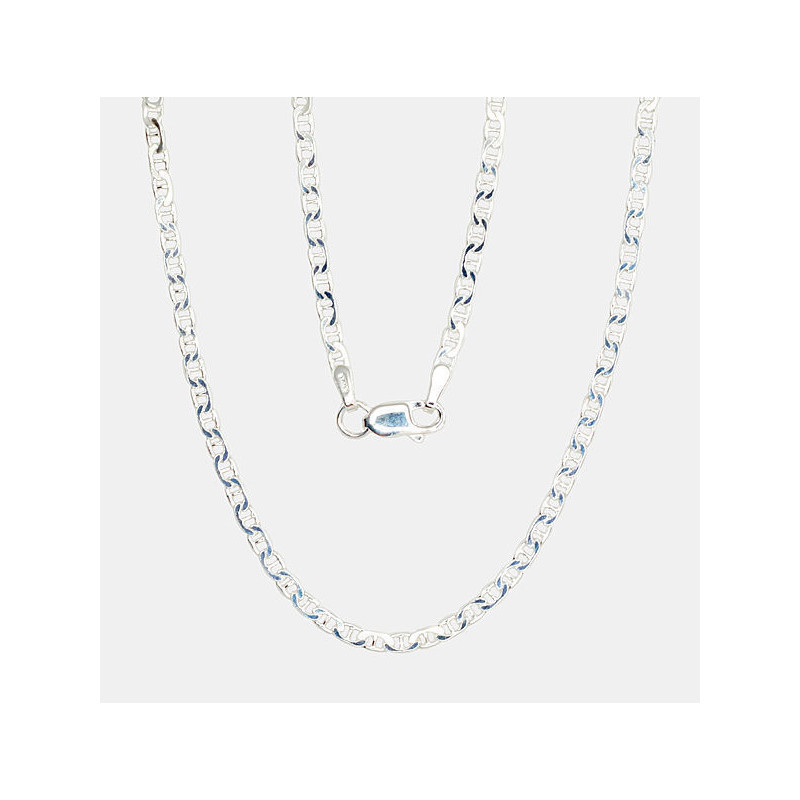 Silver chain Marina 2 mm , diamond cut 2400088, Silver 925°
