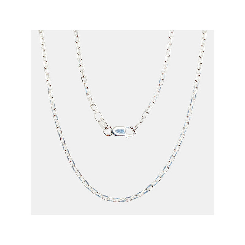 Silver chain Anchor 2.1 mm , diamond cut 2400091, Silver 925°