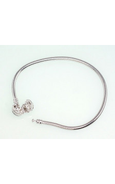 Silver bracelet 2600274(PRh-Gr), Silver 925°, Rhodium (Plating)