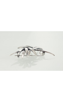 Silver brooch 2920004(POx-Bk), Silver 925°, oxide (Plating)