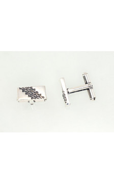 Silver cufflinks 2940019(POx-Bk), Silver 925°, oxide (Plating)