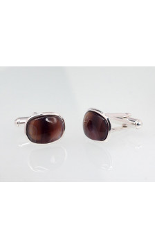 Silver cufflinks 2940035_AG, Silver 925°, Agate