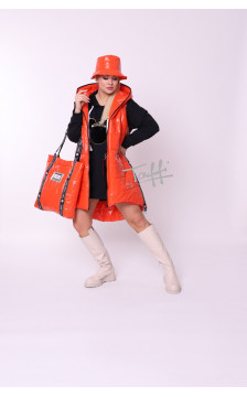 TAFFI orange casual vest